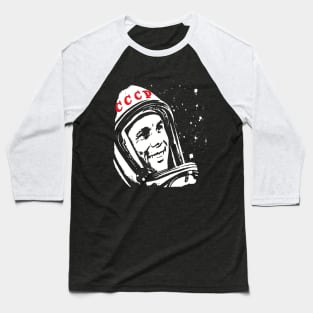 Yuri Gagarin Baseball T-Shirt